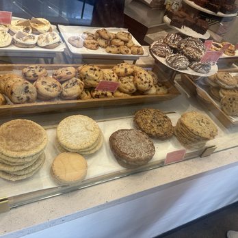 Hudsons Cookies - Bourbon sandwich cookie in the far right , s'mores cookies and more . - Desserts Near Me - Irvine, California
