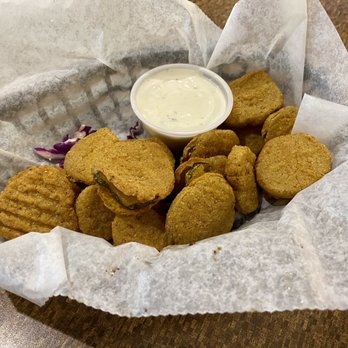 Barefoot Bill's Island Grill - Fried Pickle Chips - Caribbean Near Me - St. Augustine, Florida