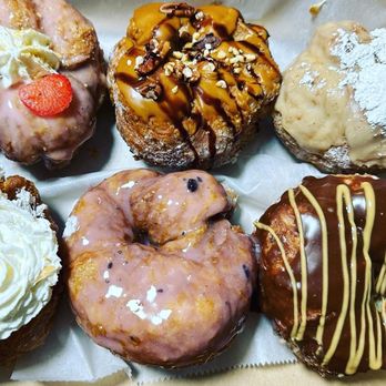 Parlor Doughnuts - Strawberry Shortcake, Turtle, Cinnamon Toast, Coconut Cream, Raspberry & Peanut Butter Cup - Donuts Near Me - McKinney, Texas Parlor Doughnuts - Strawberry Shortcake, Turtle, Cinnamon Toast, Coconut Cream, Raspberry & Peanut Butter Cup - Donuts Near Me - McKinney, Texas