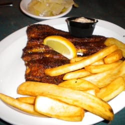 Blackened mountain trout