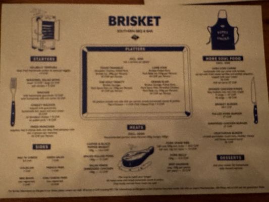 Menu photo 1 Brisket Zürich, ZH