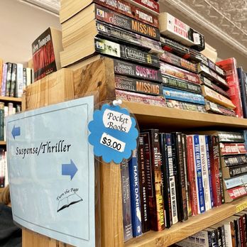 Turn the Page Used Books - Pocket books and great signage - Used Bookstore Near Me - Hamburg, New York Turn the Page Used Books - Pocket books and great signage - Used Bookstore Near Me - Hamburg, New York