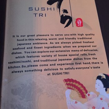 Sushi Tri - Tons of menu items!!! - Sushi Bars Near Me - Novato, California