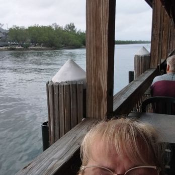 Capone's Flicker Lite - The back porch on the intercostal. - Pizza Near Me - Hollywood, Florida