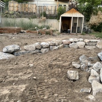 Big Bubbas Excavation - Small rock wall - Excavation Services Near Me - Saratoga Springs, Utah Big Bubbas Excavation - Small rock wall - Excavation Services Near Me - Saratoga Springs, Utah