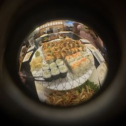 Mio Sushi - California Roll , Mt. Rainier Roll , Sisters Roll , Yakisoba Platter, Teriyaki Chicken Teriyaki , Veggie Tempura Roll , Spectacular