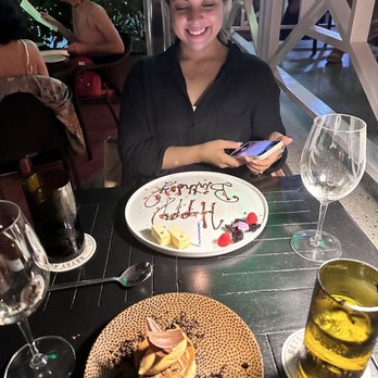 LT Steak & Seafood - Happy Birthday Fii - Seafood Near Me - Miami Beach, Florida