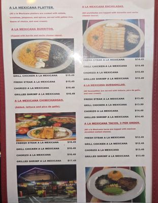 Menu photo 1 My Quate Taste-Mex Ocala, FL