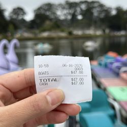 El Estero Boating - Additional charge for card payments.