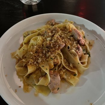 Vernick Fish - Tagliatelle spicy tuna sausage - Seafood Near Me - Philadelphia, Pennsylvania Vernick Fish - Tagliatelle spicy tuna sausage - Seafood Near Me - Philadelphia, Pennsylvania