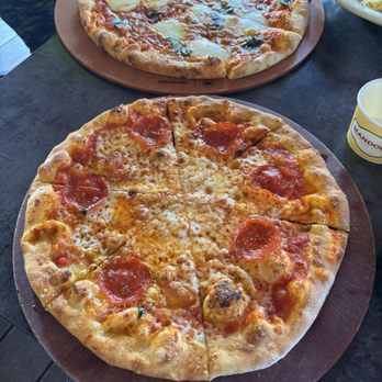 Mandola's Italian Kitchen - Pepperoni and  Margherita Pizza - Italian Near Me - Cedar Park, Texas