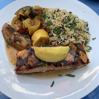 Taverna Tony - Salmon - Greek Near Me - Malibu, California Taverna Tony - Salmon - Greek Near Me - Malibu, California