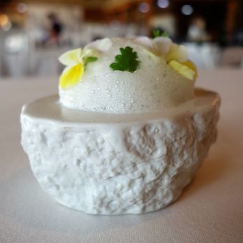 Casa Manolo - Sea Urchin, Cucumber, Herb Foam 09/03/17 @endoedibles on Instagram for more - Mediterranean Near Me - Daimús, V