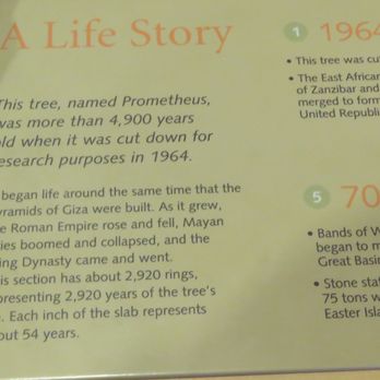 Great Basin Visitor Center - A bit of the story. - Visitor Centers Near Me - Baker, Nevada