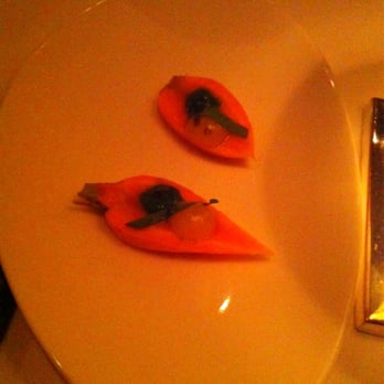 Bacchanalia - Gift - baby carrots with lemon - New American Near Me - Atlanta, Georgia
