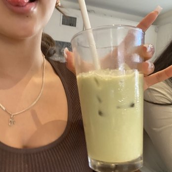 Bake Shack - matcha , oat milk w vanilla - Breakfast & Brunch Near Me - Dania Beach, Florida Bake Shack - matcha , oat milk w vanilla - Breakfast & Brunch Near Me - Dania Beach, Florida