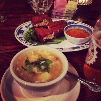 Mekong - Hot and sour soup and shrimp toast - Vietnamese Near Me - Richmond, Virginia