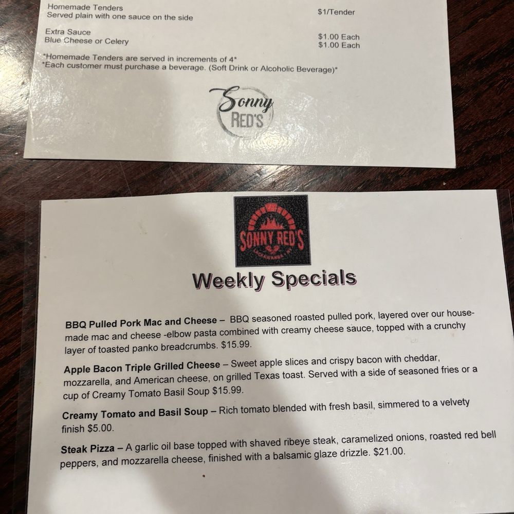 Sonny Red's - Pizza Near Me - Lackawanna, New York