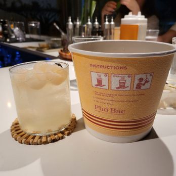 Phocific Standard Time - Back of the pho cup, nuoc mat - Vietnamese Near Me - Seattle, Washington
