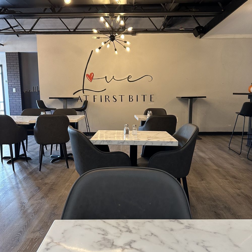 Love At First Bite - Inside seating - Breakfast & Brunch Near Me - Atlanta, Georgia Love At First Bite - Inside seating - Breakfast & Brunch Near Me - Atlanta, Georgia