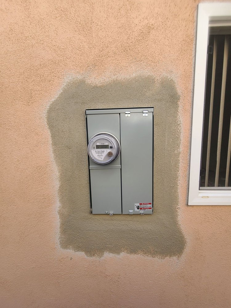 Slide of J.R Electric Drywall Stucco