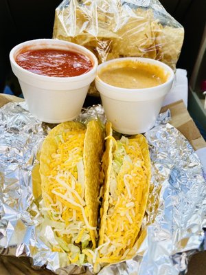 Photo of Mexico Chiquito - Little Rock, AR, US. Tacos & Cheese Dip