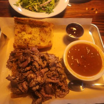 Whiskeytown Barbecue Co - Tri tip sandwich on garlic bread - Barbeque Near Me - Redding, California
