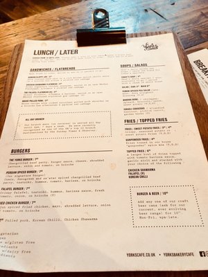 Menu photo 1 Yorks Bakery Cafe Birmingham, XWM
