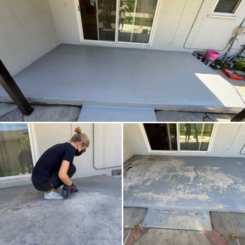 Handyman Alex - Concrete patio restoration - Handyman Near Me - Northridge, California Handyman Alex - Concrete patio restoration - Handyman Near Me - Northridge, California