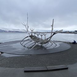 Odysseys Unlimited - The Sun Voyager Sculpture.