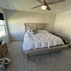 Home Style Furniture - Ashley Brashland King bed with bench.