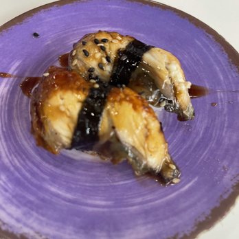 Revolving Sushi Factory - Eel nigiri - Conveyor Belt Sushi Near Me - Buford, Georgia