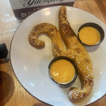 Yuengling - Pretzel with Cheese - Breweries Near Me - Tampa, Florida