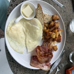 Traditional breakfast is excellent. Traditional breakfast is excellent.