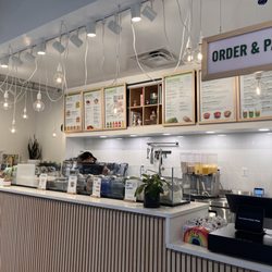 Pure Green - Front counter