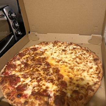 Monterey's Pizza - Half no sauce, half light sauce, extra cheese on the whole pie and extra pepperoni on the half with light sauce! Bomb - Pizza Near Me - Alexandria, Virginia Monterey's Pizza - Half no sauce, half light sauce, extra cheese on the whole pie and extra pepperoni on the half with light sauce! Bomb - Pizza Near Me - Alexandria, Virginia