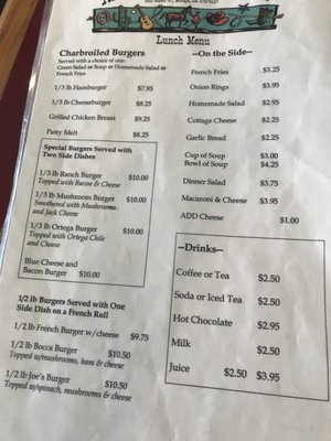 Menu photo 6 Ranch House Cafe Moraga, CA