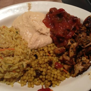 Roti - Roti chicken plate. $7.5 - Mediterranean Near Me - Chicago, Illinois