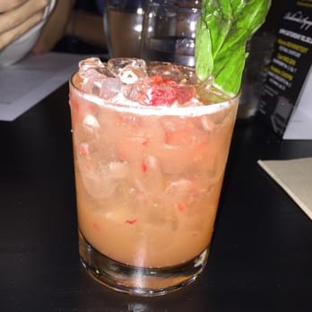 The State - Rhubarb drink - New American Near Me - Redlands, California