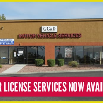 GG&D Motor Vehicle Services, LLC - Departments of Motor Vehicles Near Me - Phoenix, Arizona GG&D Motor Vehicle Services, LLC - Departments of Motor Vehicles Near Me - Phoenix, Arizona