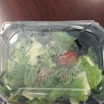 Wendy's - I HAVE NOT OPENED THIS SALAD - it's going straight back!! - Fast Food Near Me - Charlotte, North Carolina
