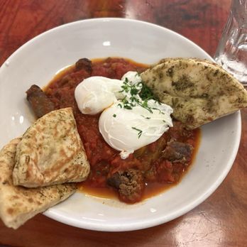 Cafe Mogador - Moroccan Eggs with Merguez - Moroccan Near Me - New York, New York