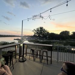 Waypoint Public House - Outdoor patio - view of lake Monona