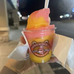Jeremiah's Italian Ice - Mango/cotton candy ice