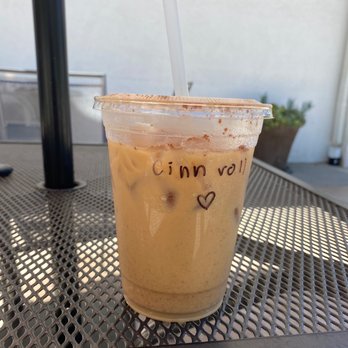 Rancho Roasters - Iced Cinnamon Roll Latte - Juice Bars & Smoothies Near Me - Rancho Santa Fe, California