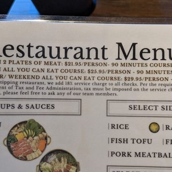 Mo Mo Paradise - "non-tipping" restaurant, as indicated on top of the menu - Japanese Near Me - Arcadia, California Mo Mo Paradise - "non-tipping" restaurant, as indicated on top of the menu - Japanese Near Me - Arcadia, California