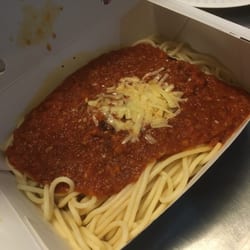 Yellow Cab Pizza - Spaghetti and meatball