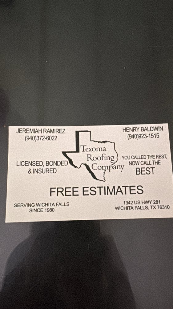 Slide of Texoma Roofing