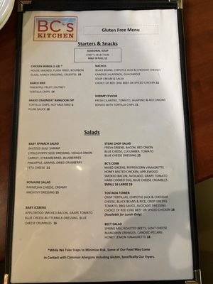 Menu photo 2 BC's Kitchen Lake St Louis, MO