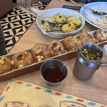 Kailash Parbat - Pani puri and corn chaat - Indian Near Me - Dublin, California